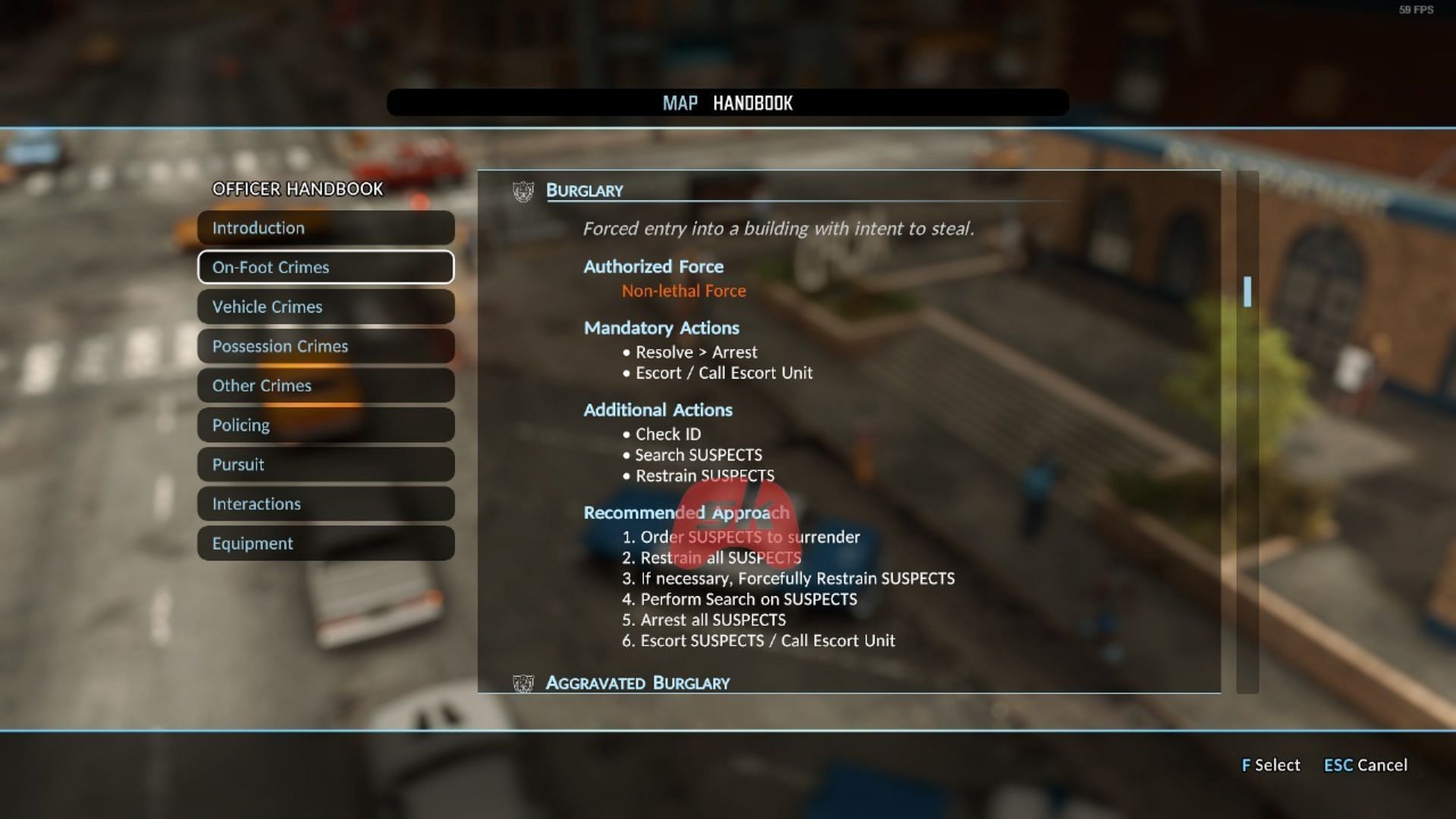 Burglary protocols (Image via Sportskeeda Gaming || Kwalee)